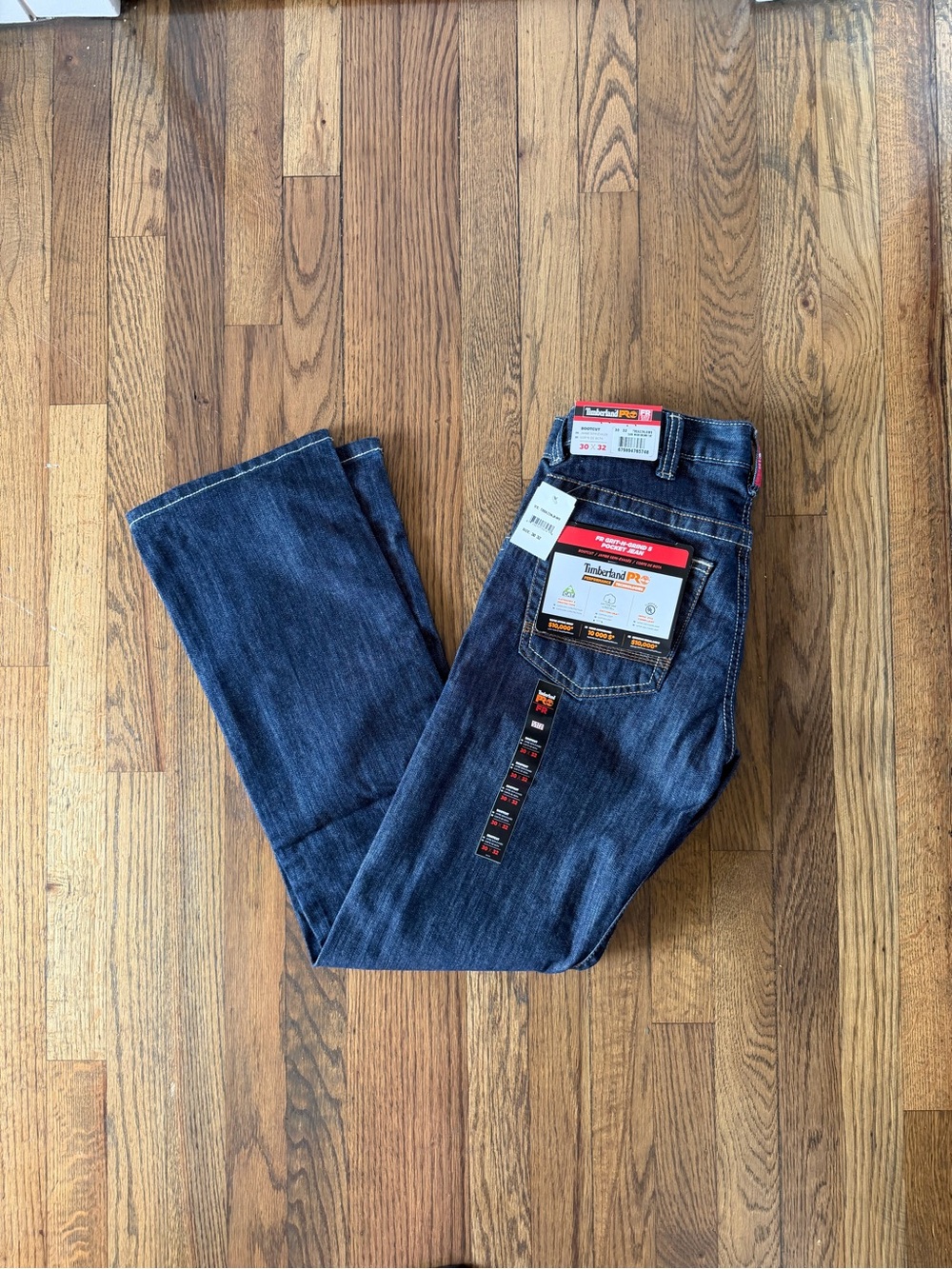 Timberland PRO® Men’s Grit-N-Grind Flame-Resistant Flex Denim Work Sz W 30 L 32